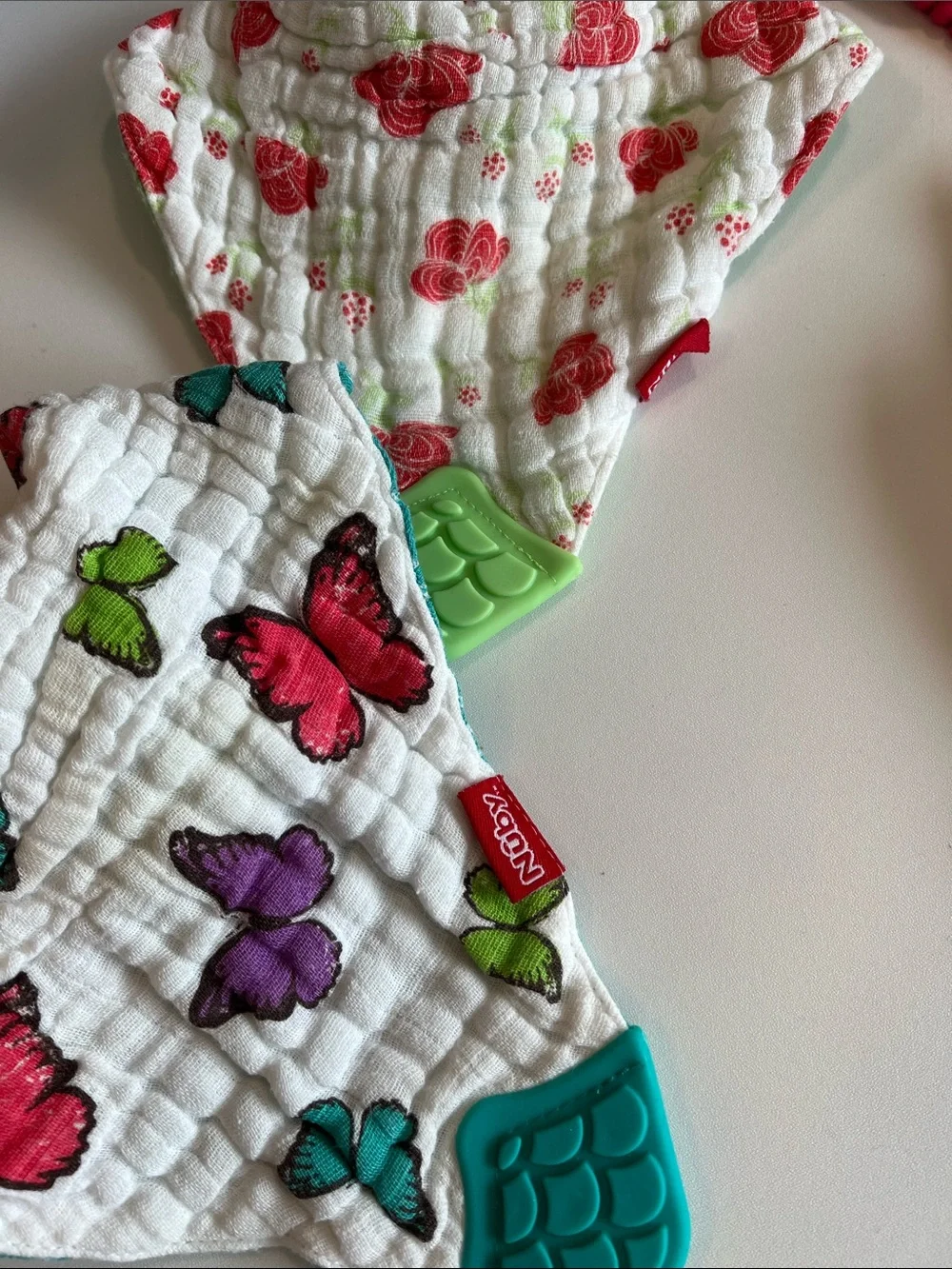 Kids Teething Bandana Bibs - Drool Catchers